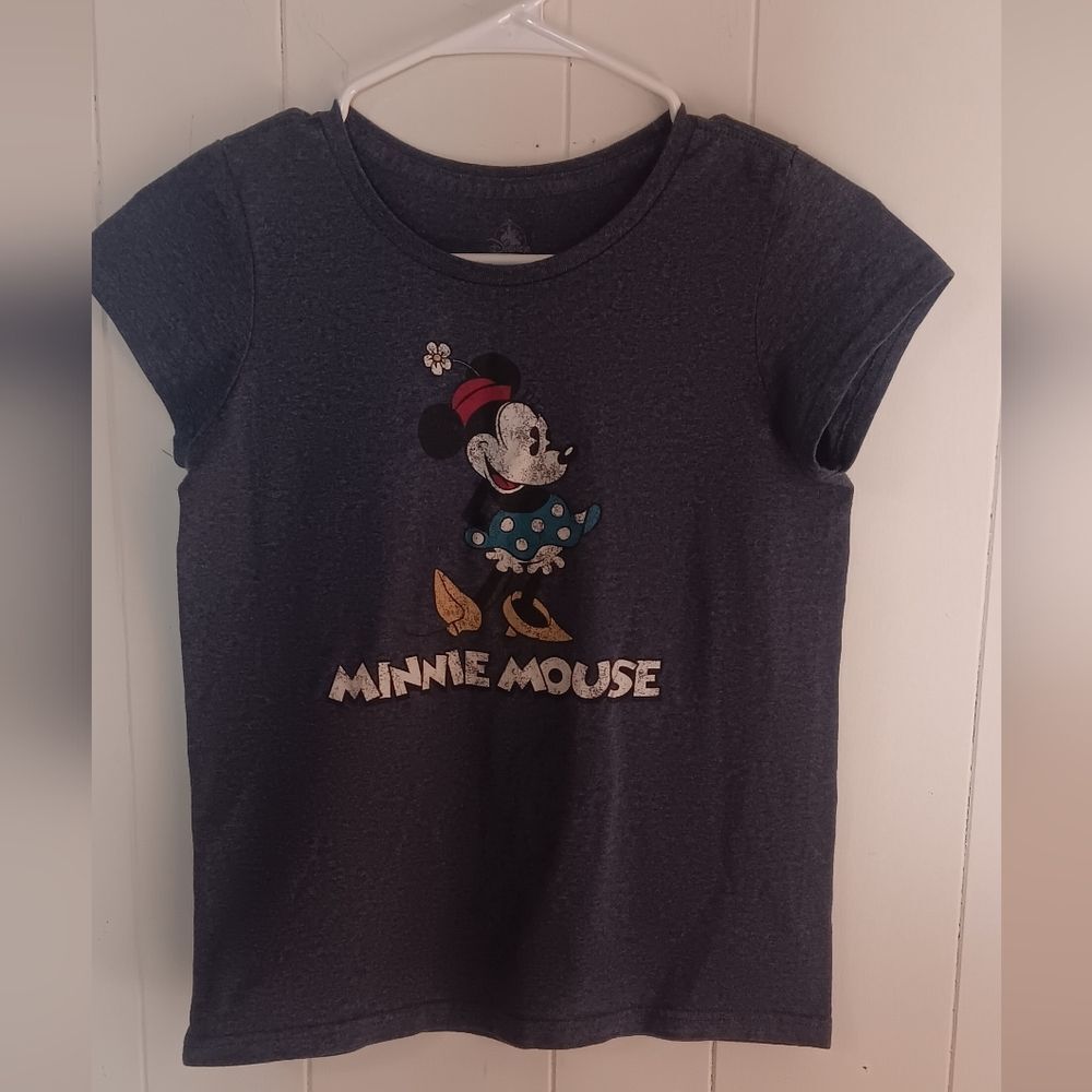 Retro  Minnie Mouse Kids T-Shirt -Size Large/14